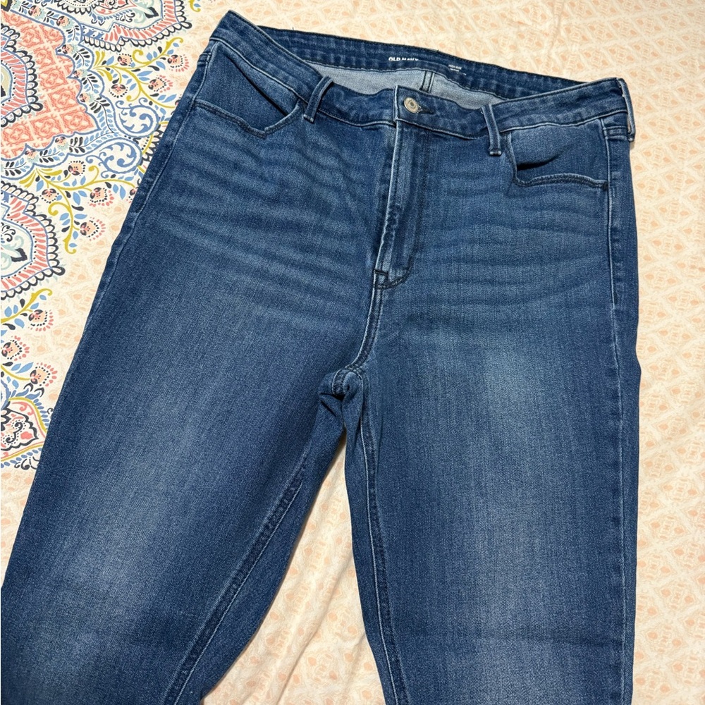 Old Navy Dark Blue Skinny Jeans